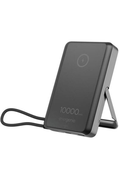 Energenie Μαγνητική Βάση MagSafe Power Bank 10000mAh 15W Power Delivery Μαύρο