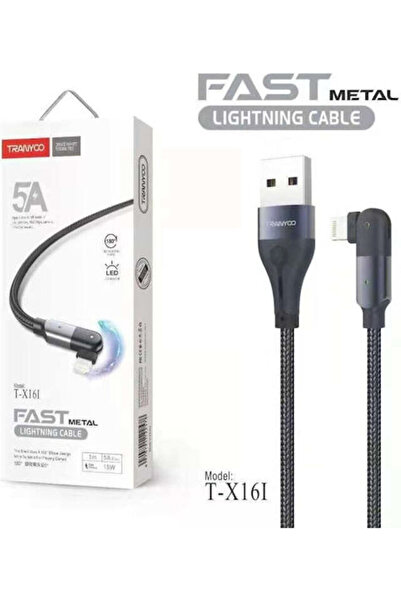 TRANYOO Καλώδιο Δεδομένων 1μ Κανονικό USB 2.0 σε micro USB (T-X16V)
