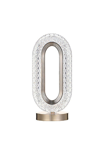YBOSHOP Lampă decorativă LED ovală din acril, touch, USB, 3 culori, reîncărca...