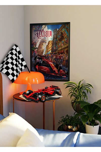 Base Concept Poster comemorativ F1 Istanbul Grand Prix Turcesc 2021 (încadrat)