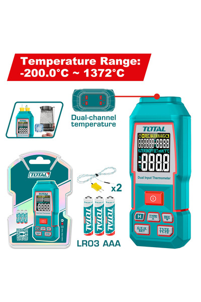 TOTAL Dual Probe Thermometer