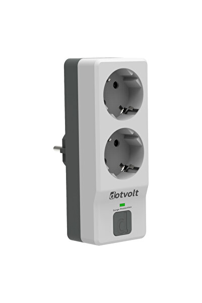 Dotvolt KRK Elektromarket İkili Akım Enerji Koruma Prizi 1050 Joule