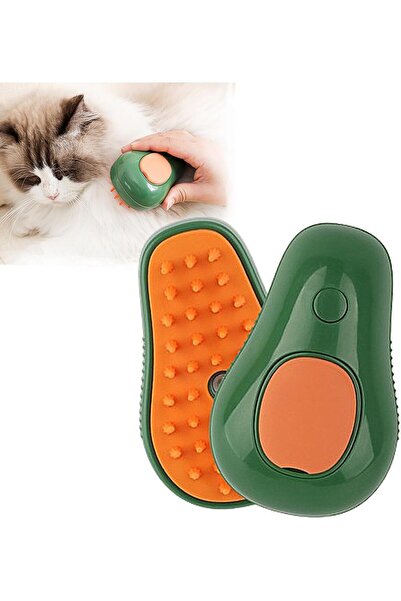 Arabest Steam Brush for Cats and Dogs,3-in-1 Electric Grooming Tool with Mass...