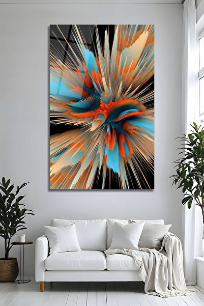 Parıltı Yayınları Decor de perete colorat din sticlă de lux cu efect de explo...