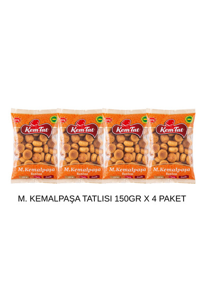 M. Kemalpaşa Tatlısı 150gr. X 4 Paket