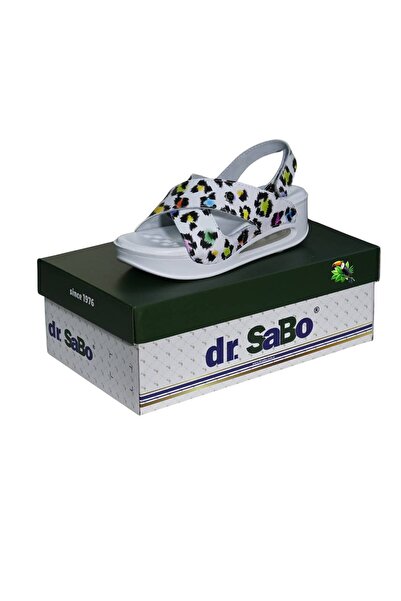 DR SABO Women's Orthopedic Leather Summer Slippers with Cross Straps and Buck...