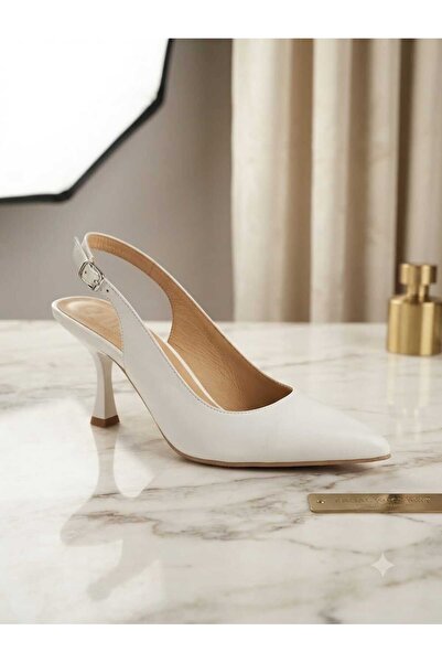 NİSH EXCLUSİVE 2430 Women's Genuine Leather Stiletto