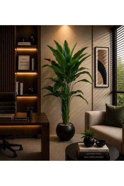 BYT ALRWASM FOR TRADE Strelitzia (Bird of Paradise) artificial tree. Height: ...