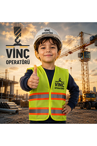 Teknik VİNÇ OPERATÖRÜ YELEK SETİ