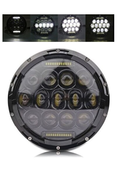 Flexzon Προβολέας LED Γενικής Χρήσης 7 ιντσών 18 εκ. 9V - 32V Χαμηλή και Υψηλ...