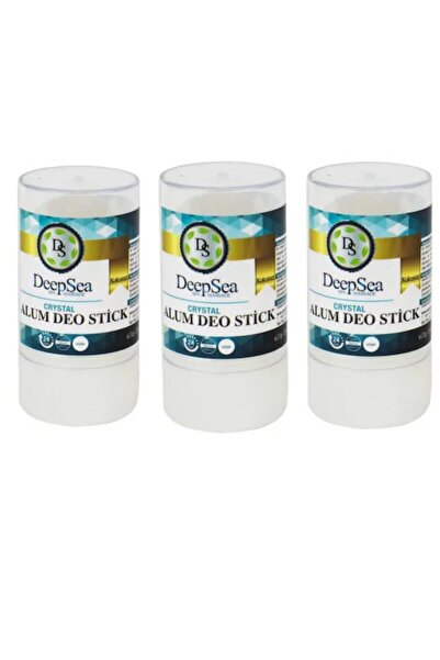 Genel Markalar Tuz Taşı Kristal Doğal Tuz Içeren Alum Deo Stick X 3 Adet 60 Gr