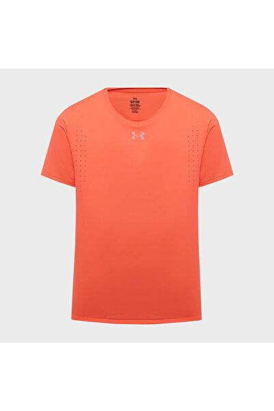 Under Armour تي شيرت Velociti Pro نسائي بياقة بولو باللون البرتقالي