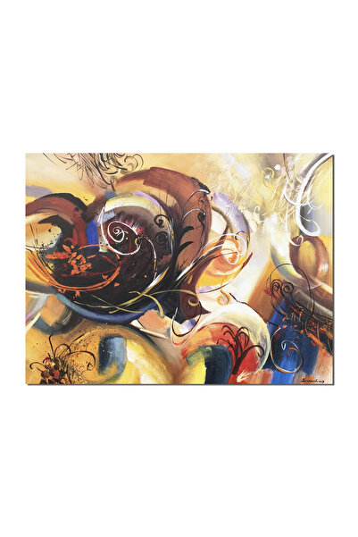 artnova Гигантска ръчно рисувана абстрактна картина, Абстрактна фантазия, 150...