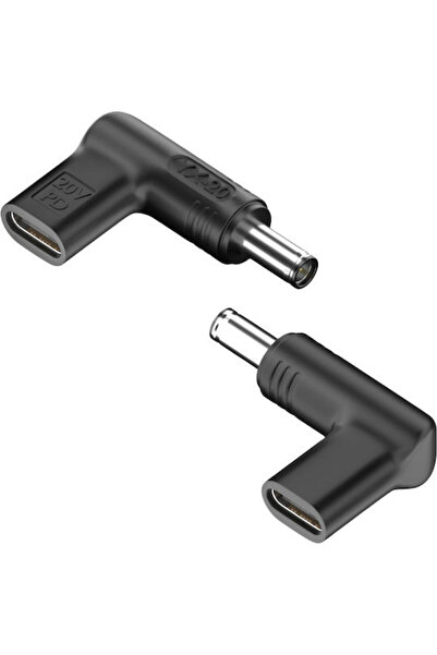 POWERTECH Φις φορτιστή USB-C για Asus 6x3.7mm Μαύρο YX-20