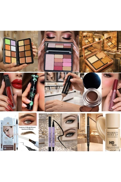 Dalia Comprehensive Makeup Set - All You Need for a Glamorous Look
