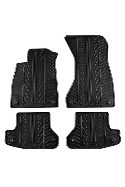 Gledring Πατάκια Αυτοκινήτου 0258 Audi A5 Coupe 8T 2016- 2 Πόρτες Μαύρο 4 Τεμ...