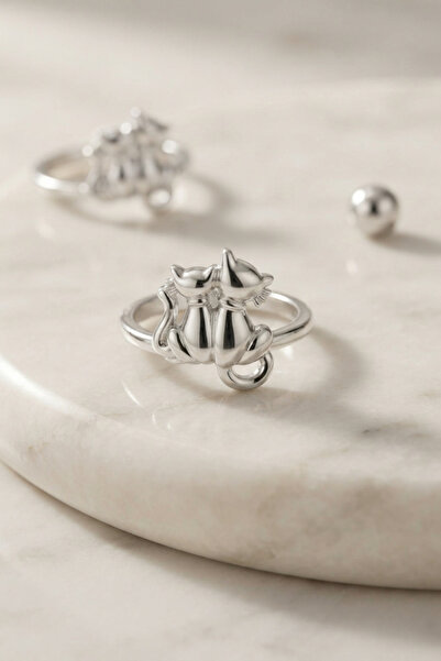 Epilons Silver Rk Design Brass Women's Ring