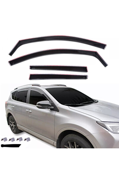 Flexzon Ανεμοθραύστες για TOYOTA RAV4 2013 - 2019 4 τεμάχια. FZVETRBR0039