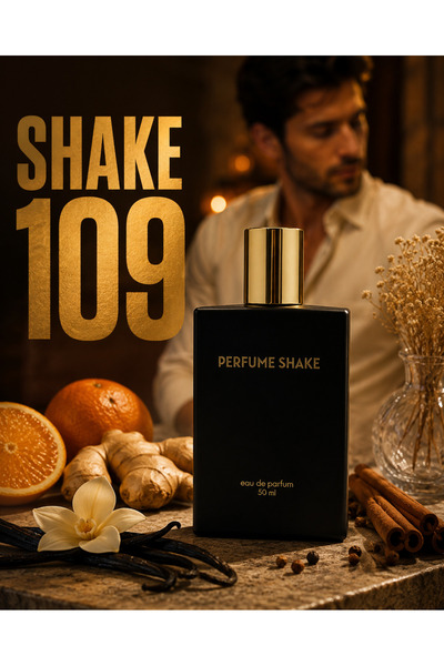 PERFUME SHAKE عطر رجالي برائحة الفانيليا الحلوة 50 مل، مع لمسات الكمثرى واللا...