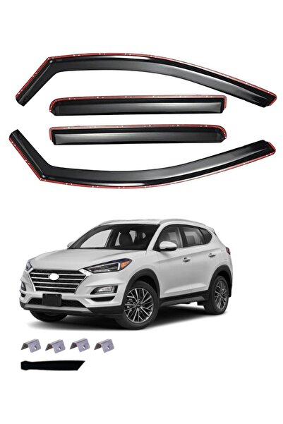 Flexzon Ανεμοθραύστες για HYUNDAI TUCSON III 5D 2015 - 2020 4 τεμάχια. FZVETR...