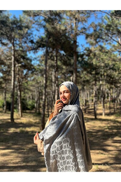 Duyguscarfs Zincir Desen Ayrobin Şal