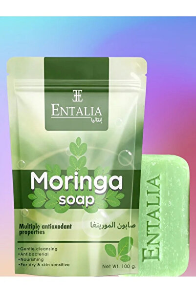 ENTALIA Thai Moringa Soap for cleansing and soothing dry and sensitive skin, ...