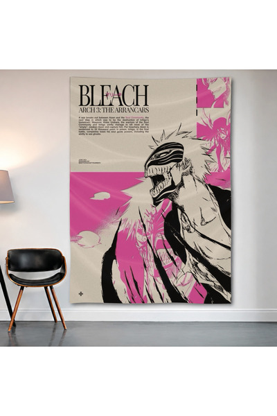 Geek Cultcha Bleach Ichigo Kurosaki Wall Covering Wall Tapestry First Quality...