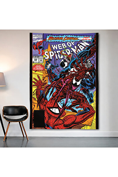Geek Cultcha Spider-Man Comic Cover Wall Covering Wall Tapestry First Quality...