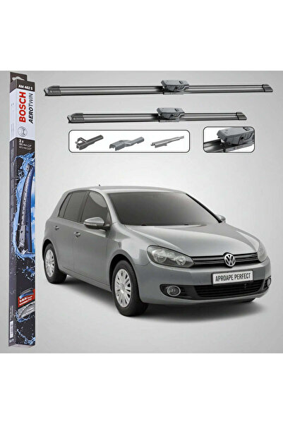 Bosch Σετ Υαλοκαθαριστήρων για VW Golf VI (5K1) 2008-2013 |   Aerotwin AM 462 S