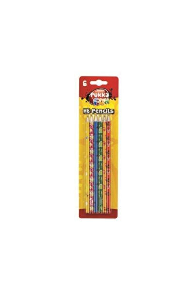 Pukka Creioane HB set 6 buc lavabile acoperire neteda