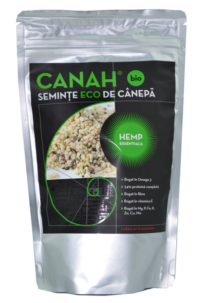 Canah Seminte de Canepa Decorticate Ecologice/Bio 500g