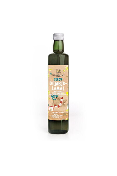 Sonnentor Sirop de Ghimbir si Lamaie fara Zahar Adaugat /Bio 500ml