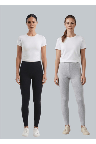 NACAR STORE Women's 2-Piece Set Elastane Lycra Combed Cotton Tights