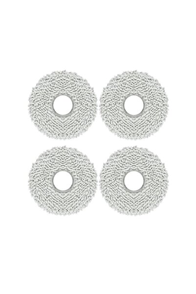 Roborge Dreame X60 Max Ultra Robot Vacuum Cleaner Compatible 4-Pack Mop Cloths