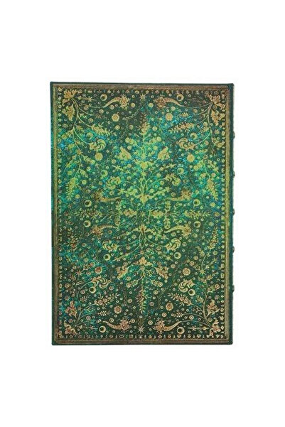 Paperblanks Caiet/Carnet Emerald Flower Grande, coperta tare, pagini liniate,...