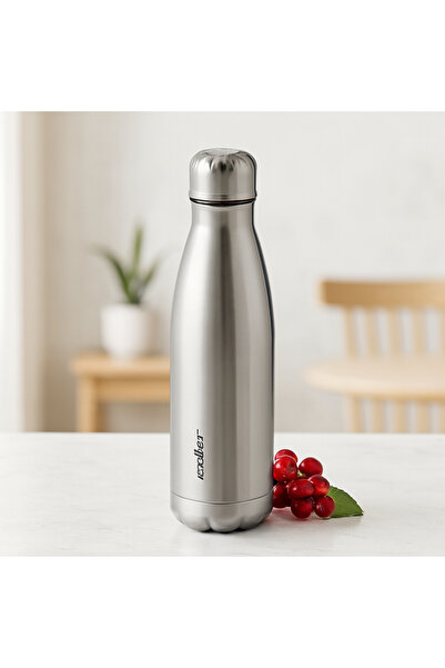 magicool 500 ml Stainless Steel Bottle Thermos (Chrome, Non-Slip Base)