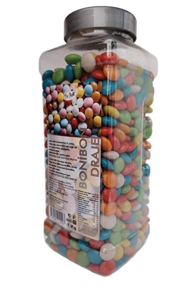 DRGUSTO Drajeuri de ciocolată decorative colorate 1kg