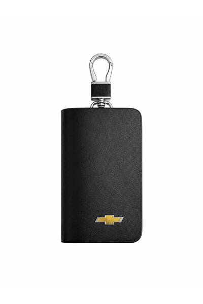 idealaksesuar Chevrolet Leather Zippered Keychain Stylish Quality Accessory B...
