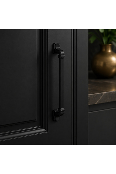 Damla Seher Modal Furniture Knob 128 mm – Black