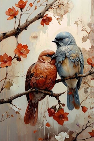 mural home لوحة كانفس جدارية - Animals - 70cm * 46.2cm