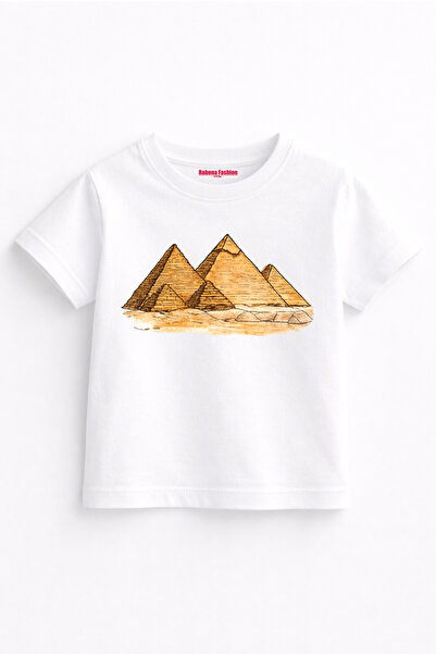 Rabona Fashion Ancient Egypt Pyramids Kids T-Shirt