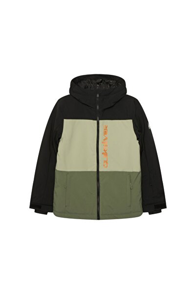 Quiksilver Geacă de snowboard pentru băieți EQBTJ03195-GLW0 Verde