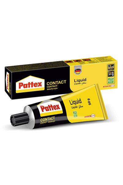 Pattex 50g Contact Adhesive, High Strength Multi Purpose Glue for Wood, Leath...