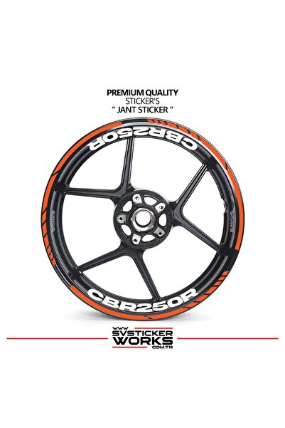 ARONA Honda cbr 250r wheel rim sticker inner outer cbr125r lettering decal model