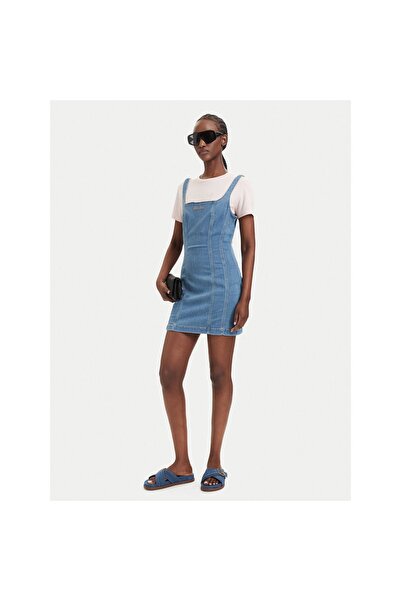 Guess Jeans Rochie din denim pentru femei W6GK00D7045 Albastru
