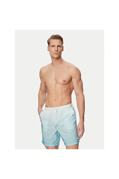 Guess Șorturi de înot pentru bărbați F6GT19WN172 Turcoaz