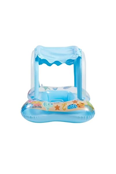 OEM Colac gonflabil pentru bebeluși, protecție solară, parasolar, albastru, 6...