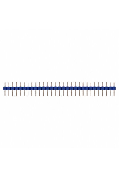 OEM 40 x male pin header - Blue - 2.54mm