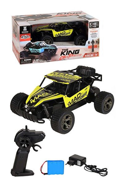 REZZOSS 1:18 Scale High-Speed RC Monster Truck – MAD PHANTOM 2.4GHz 4WD Off-R...