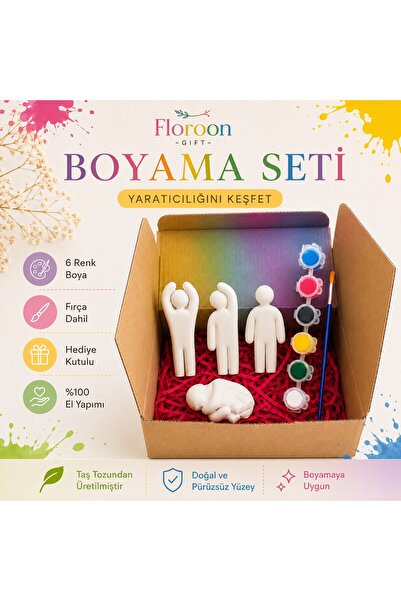Floroon gift Meccha Chameleon Saklambaç Oyunu Boyama Seti | 4'lü Boyanabilir ...